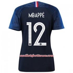 Maillot/Tenue France Mbappe 12 Femme Domicile Coupe du monde 2018